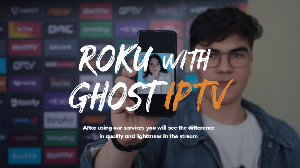 roku with ghost iptv